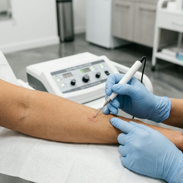Electrolysis procedure